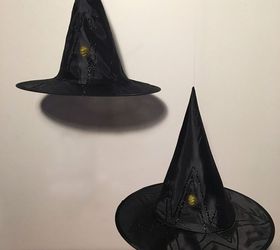 How to Make Hanging Witch's Hat Luminaries For Halloween