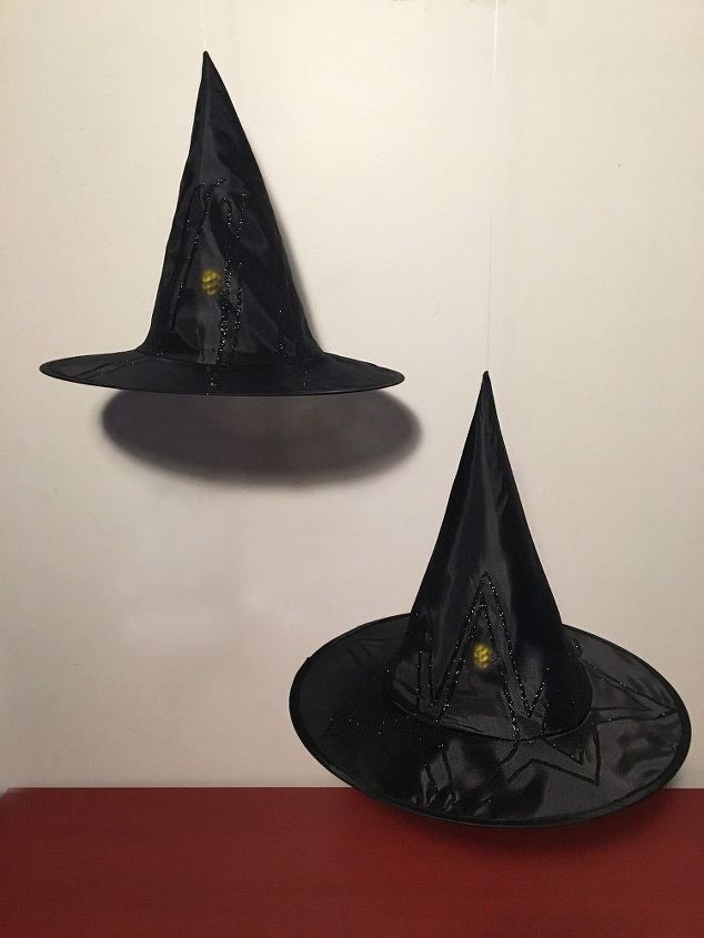 hanging witch s hat luminaries, crafts, halloween decorations, home decor, outdoor living, seasonal holiday decor, wall decor