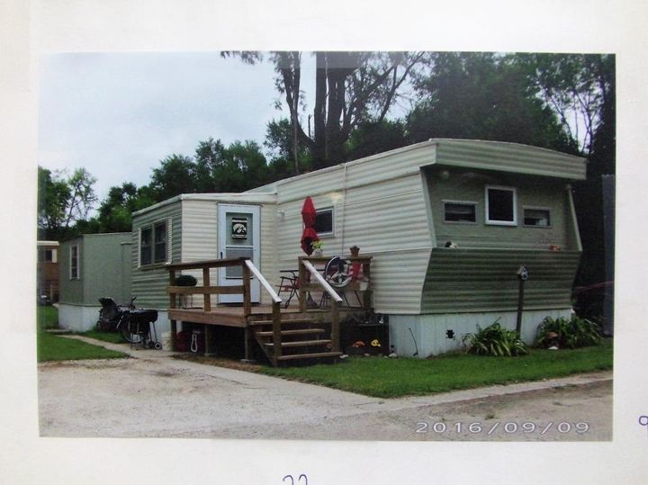 Before And After On Repainting Older Mobile Homes Hometalk