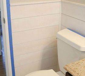 10 cheap and easy home improvement hacks you ll wish you d seen sooner, Make your own shiplap wall for less