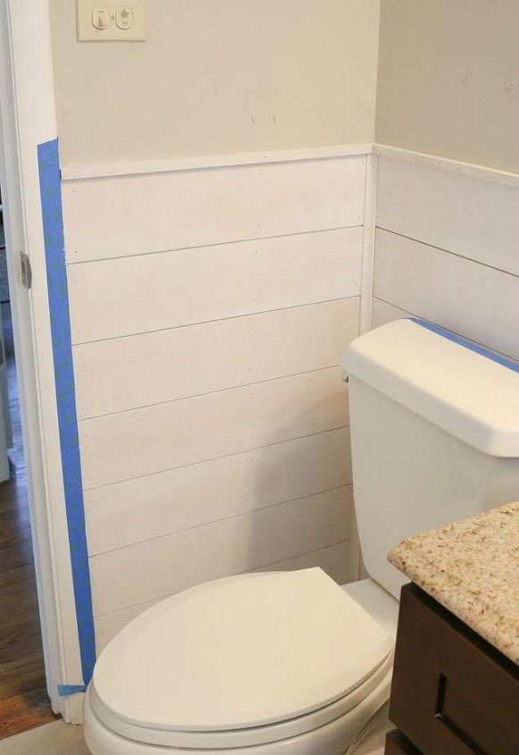 10 cheap and easy home improvement hacks you ll wish you d seen sooner, Make your own shiplap wall for less