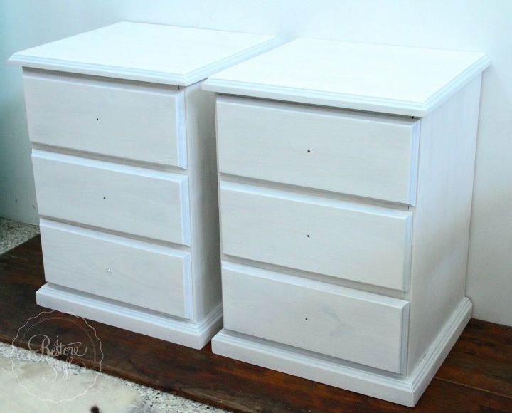 how to create a faux denim look on painted furniture, how to, painted furniture, Blank canvas ready for the next step