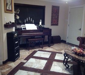 odd room turned into music sitting room, living room ideas