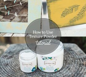 How To Created Layered Finishes With Texture Powder Hometalk