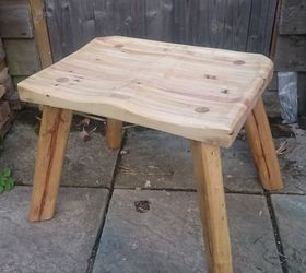100 pallet wood stool, pallet, woodworking projects, The final product sturdy and comfortable