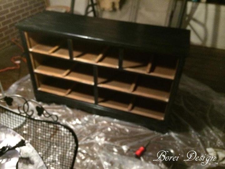how my friend s old dresser became my new buffet, dining room ideas, home decor, painted furniture, repurposing upcycling