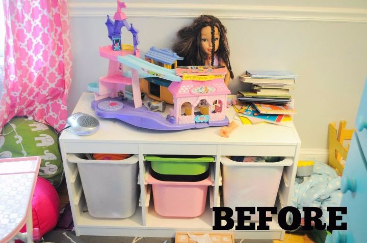 Thinking of Kids Toy Storage Ideas? Involve Your Kids, Get ... DIY Toy Box Labels + Small Space Toy Storage Solution ...