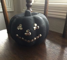 a dollar store pumpkin 3 ways to have fun , chalk paint, chalkboard paint, crafts, halloween decorations, home decor, outdoor living, painting, seasonal holiday decor, tools