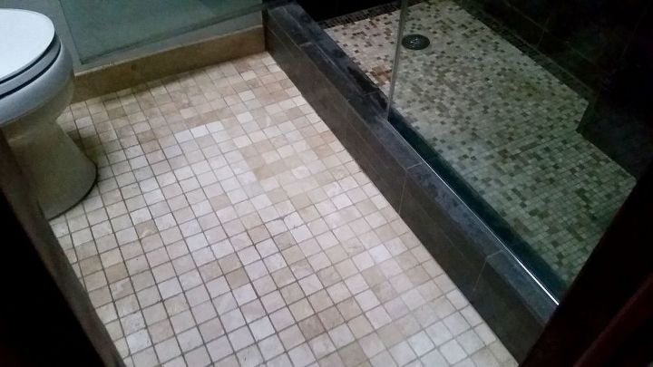 easy grout cleaner and swiffer hack for under 8, These floors need some serious TLC pronto
