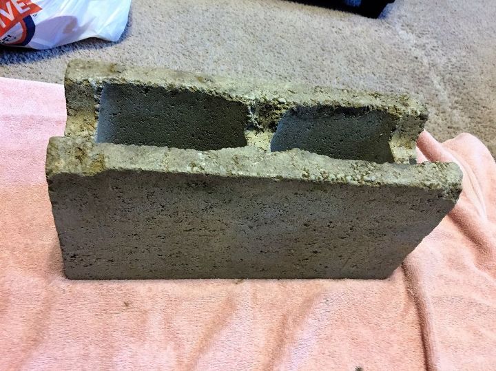 como criar uma casa de fadas a partir de um bloco de concreto