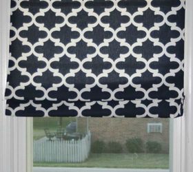 s 15 window curtain ideas for under 15, home decor, window treatments, Make your own Roman shade with 4 blinds