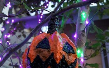 How To Make Small Paper Clay Jack O' Lanterns