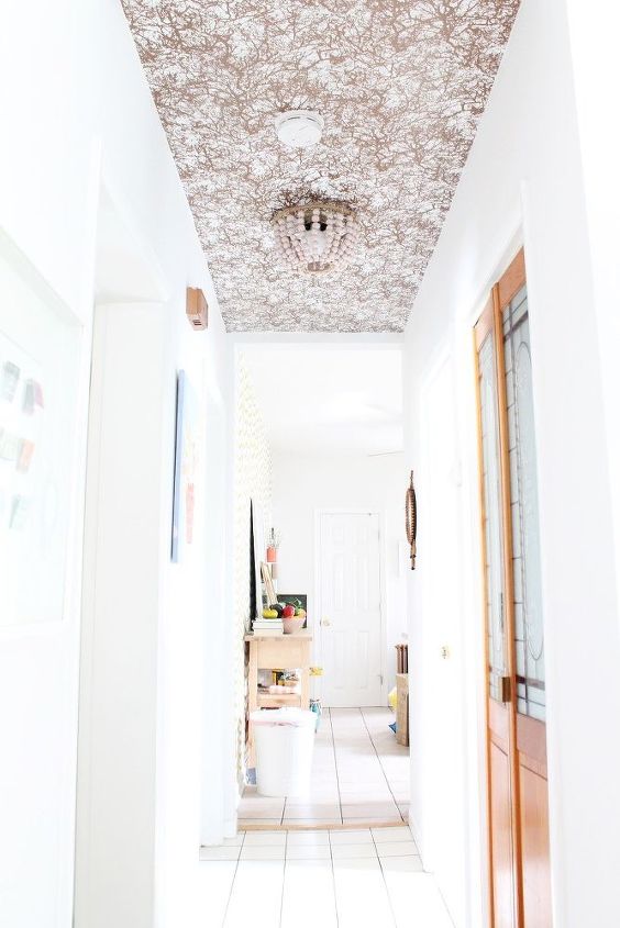 make a paper mache beaded chandelier, home decor, lighting