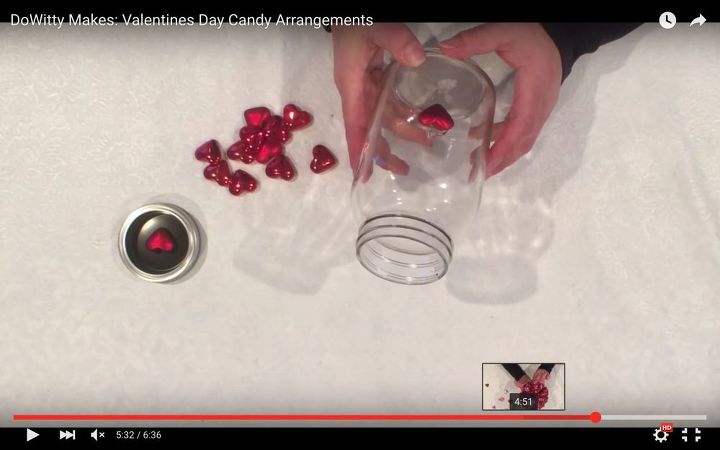 dowitty makes valentine candy arrangements, seasonal holiday decor, valentines day ideas