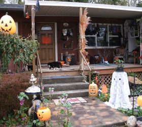 Easy Outdoor Light up Halloween Ghost. | Hometalk