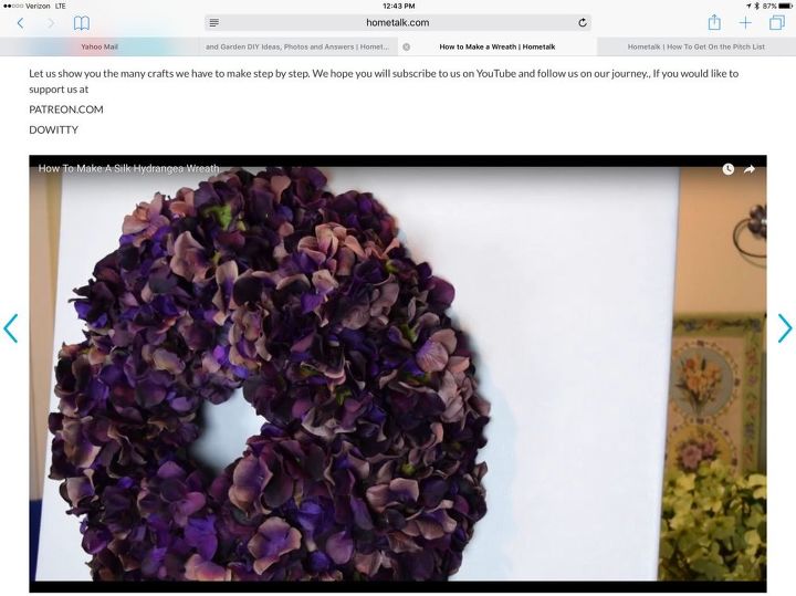 how to make a wreath, crafts, how to, wreaths, Floral portion finished