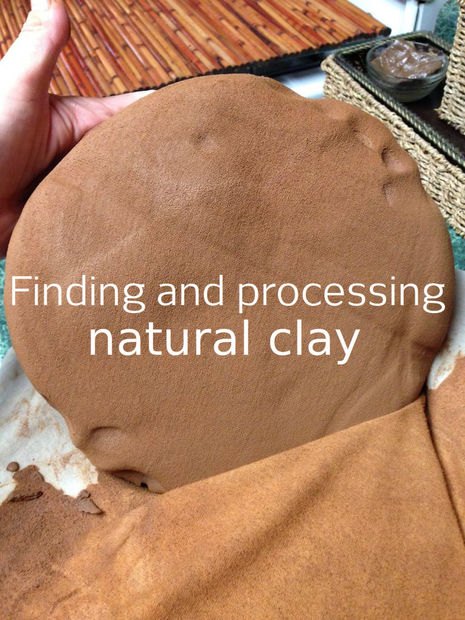 harvesting your own clay dirty but delightful , crafts, gardening, home maintenance repairs, how to, ponds water features, Wonderful clay can easily be dug and cleaned