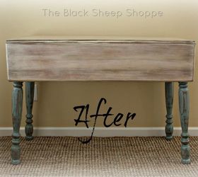 Rustic Farmhouse Table Using Paint and Glaze