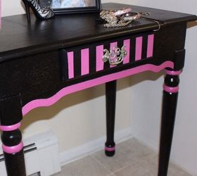 Hot Pink and Sassy Vanity Makeover Hometalk
