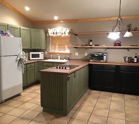 cabin kitchen and dining space renovation diy, kitchen design, Finished Product