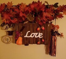 make a quick easy fall sign , crafts, flowers, seasonal holiday decor, Display Your Sign Anywhere in Your Home