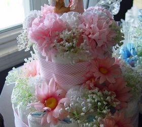 baby diaper cake, bedroom ideas, Small girl cake