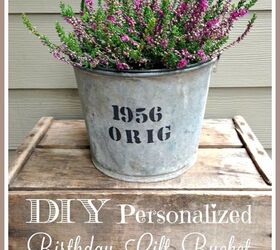 diy personalized birthday gift idea, bedroom ideas, container gardening, crafts, gardening, home decor
