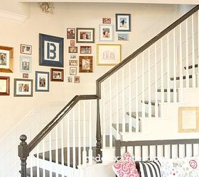 create a photo gallery wall on a small budget, flooring, garages, stairs