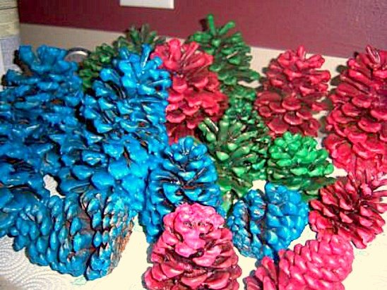 how to make wax covered pine cones , christmas decorations, crafts, gardening, home decor, how to, woodworking projects