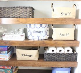 DIY Covers for Wire Shelving