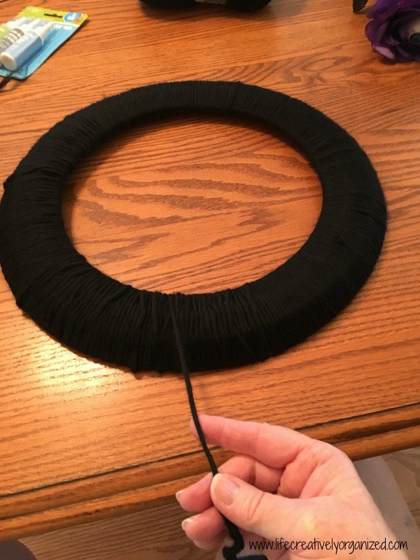 spooky eyeball halloween wreath, crafts, halloween decorations, seasonal holiday decor, wreaths