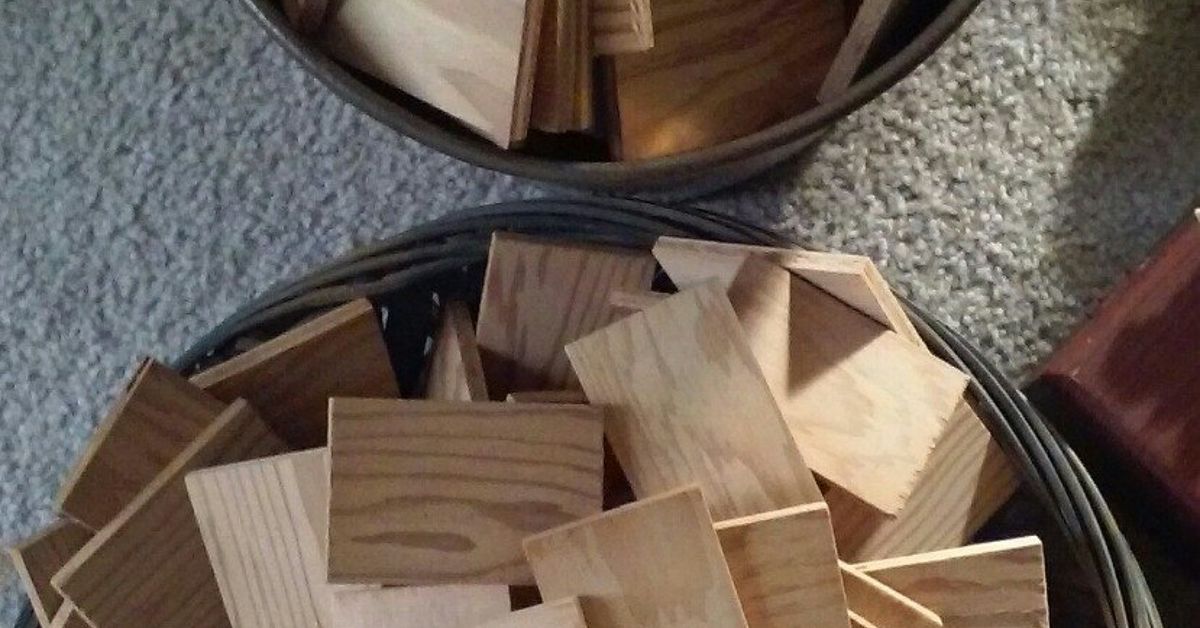 Any crafting ideas for these small thin wood pieces