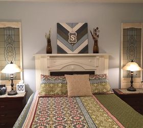 ugly mantel to bedroom beautiful , bedroom ideas, fireplaces mantels, After