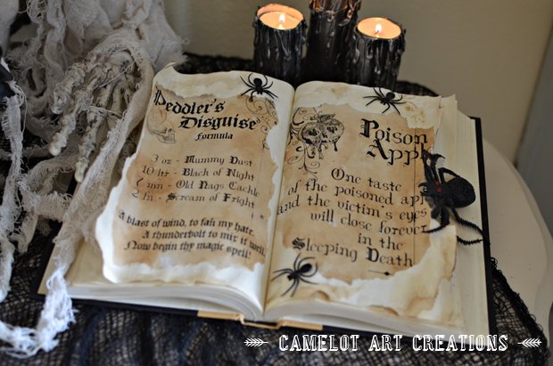 DIY Spell Book Hometalk