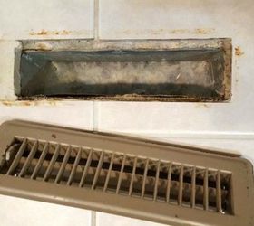 hide your ugly vent with these 7 brilliant ideas, The problem Old and scratched vents