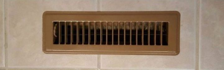 hide your ugly vent with these 7 brilliant ideas, The fix Spray paint them with a new color