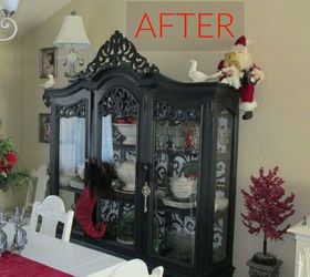s 8 hutch makeovers we can t stop looking at, painted furniture, After A refurbished piece for the ages