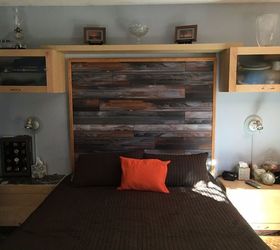Bedroom Headboard Made With Laminate Hometalk