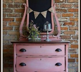 s i hate pink but these makeovers changed my mind , This chest of drawers with a faded pink