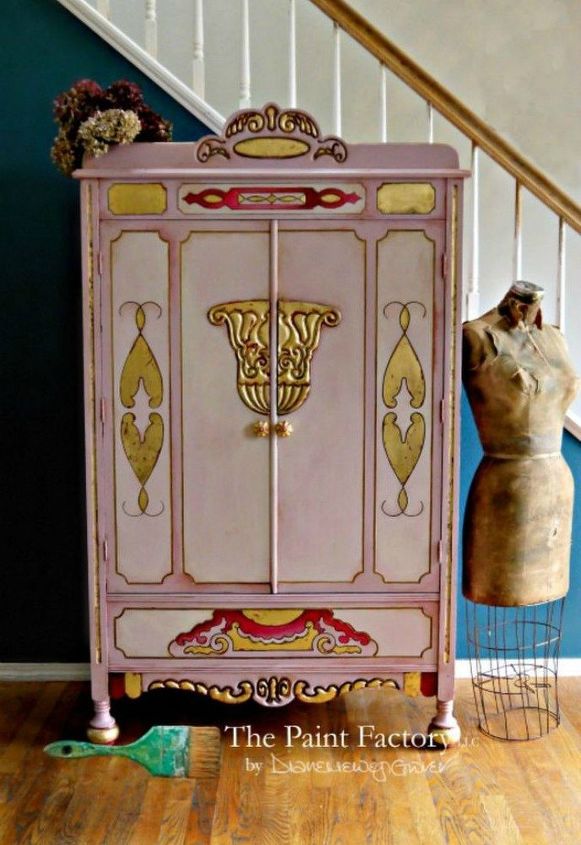 s i hate pink but these makeovers changed my mind , This chifferobe that s anything but girly