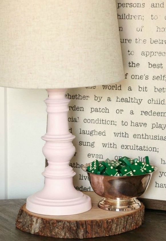 s i hate pink but these makeovers changed my mind , This pale pink lamp that boys won t notice