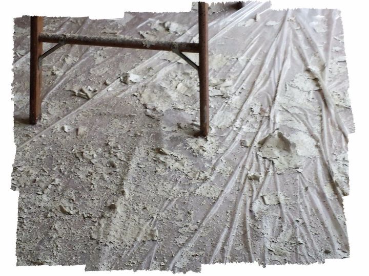 proyecto del comedor quitar el techo de palomitas de maz