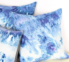 how to ice dye diy ice dye pillows, how to