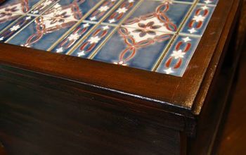 How To Tile Onto A Wood Shelf!