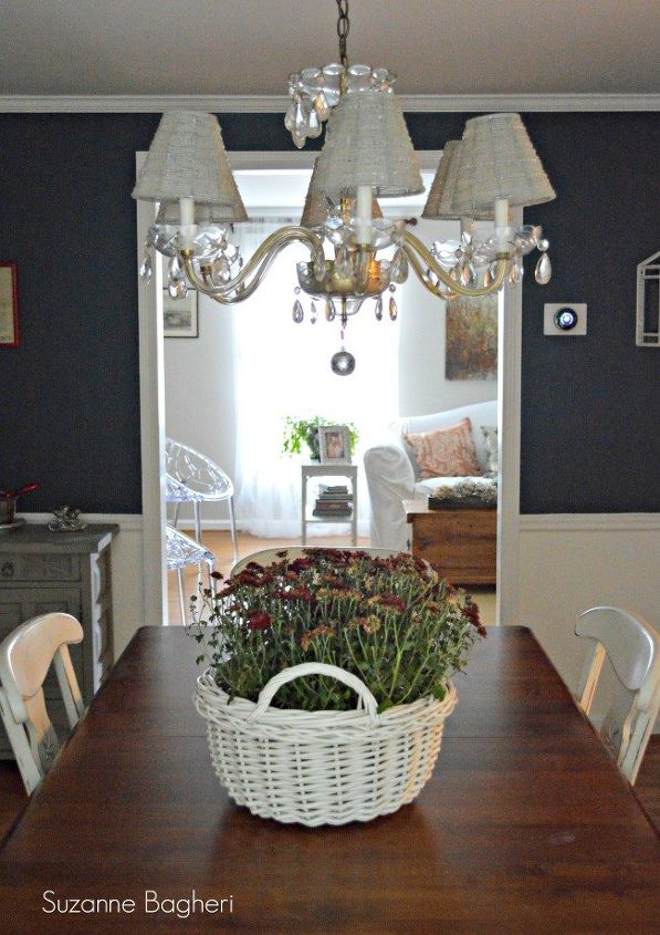 my rainstorm dining room, dining room ideas, foyer, home decor, outdoor living, painted furniture, painting, reupholster, window treatments
