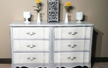 Paint Brings Bling to This Dated French Provincial Dresser