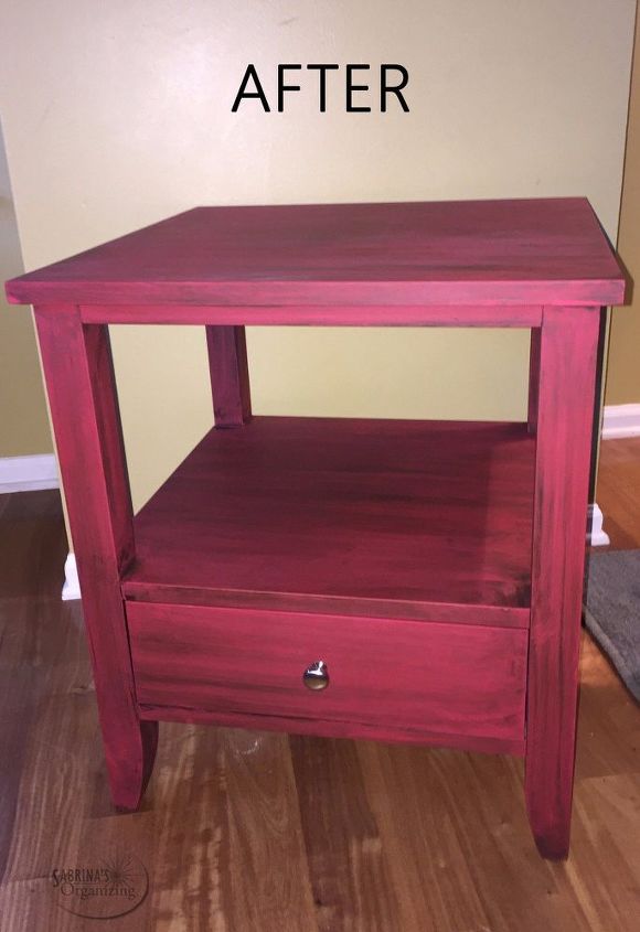 chalk paint end table project, chalk paint, painted furniture, painting