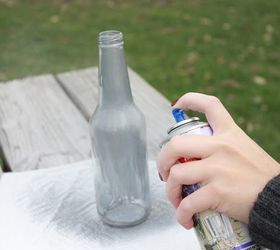 diy mercury bottles, christmas decorations, crafts, how to
