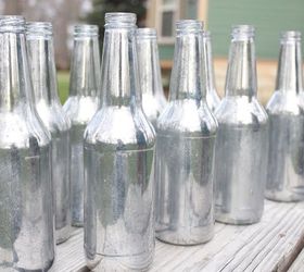 diy mercury bottles, christmas decorations, crafts, how to