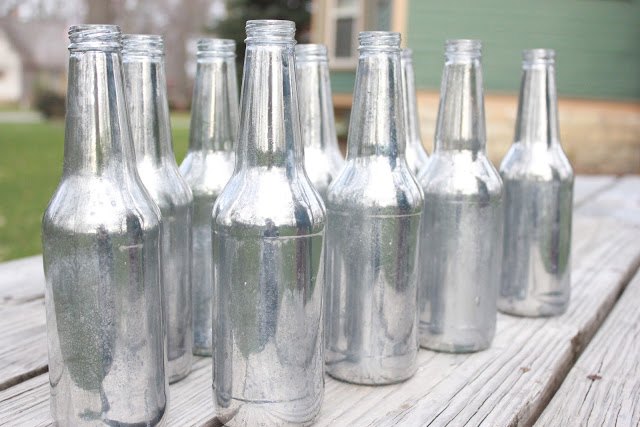 botellas de mercurio diy